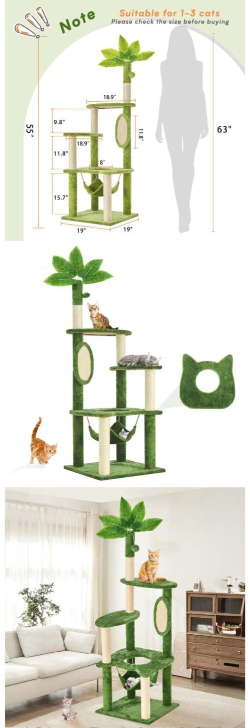 把客厅变成猫咪小丛林的猫树测评