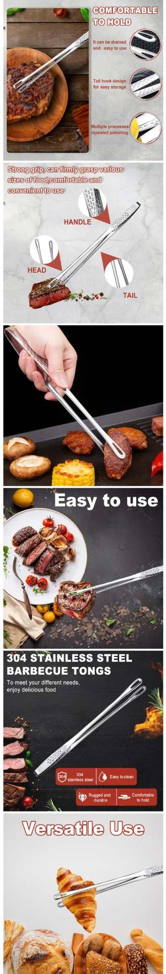 发现一把万能304不锈钢烤肉夹