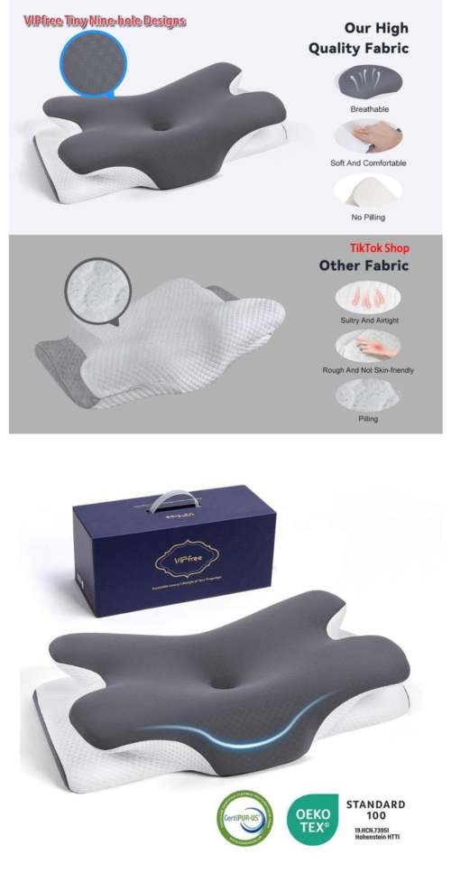 颈痛救星:3D记忆棉颈枕真人体验