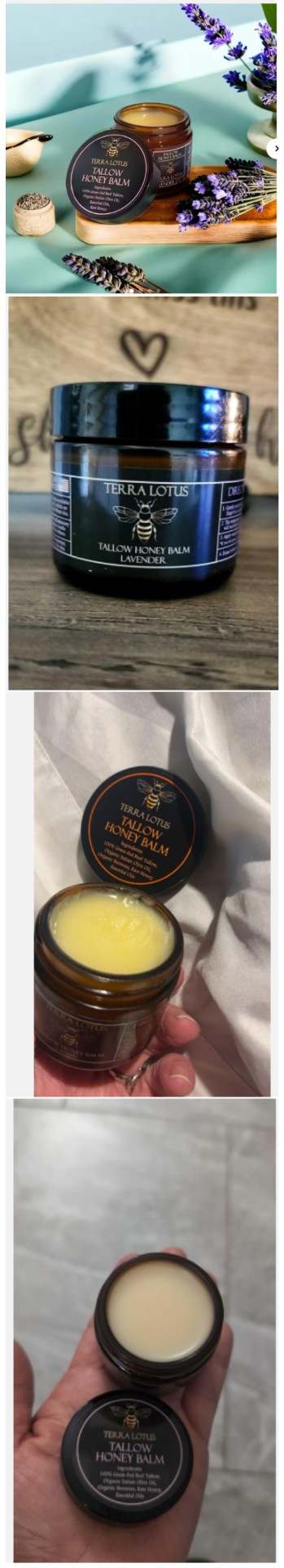 草本润肤膏即时舒缓修复真人演示