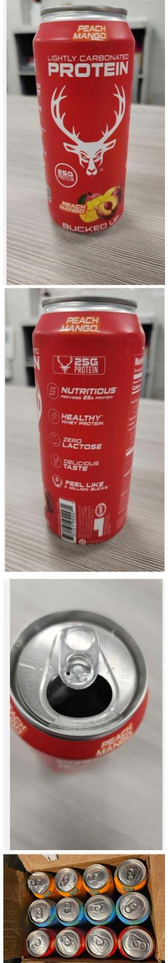 健身房自拍:Bucked Up气泡蛋白饮试喝