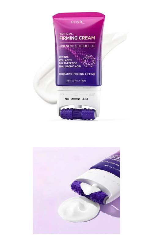 真实妈妈试用颈霜滚轮:轻松紧致