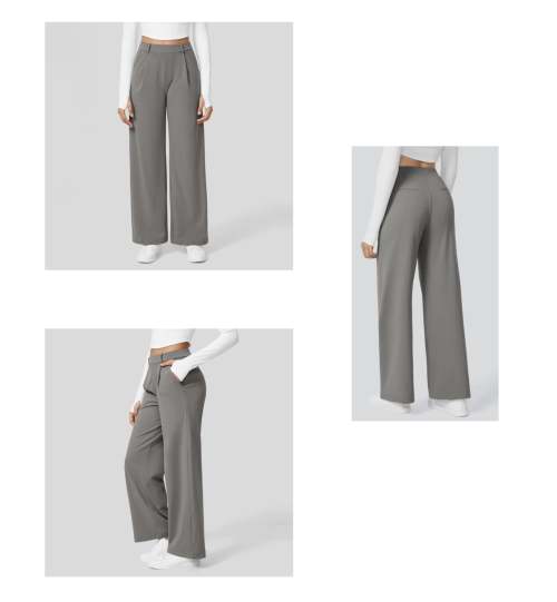 户外试穿：意外惊艳的宽腿裤