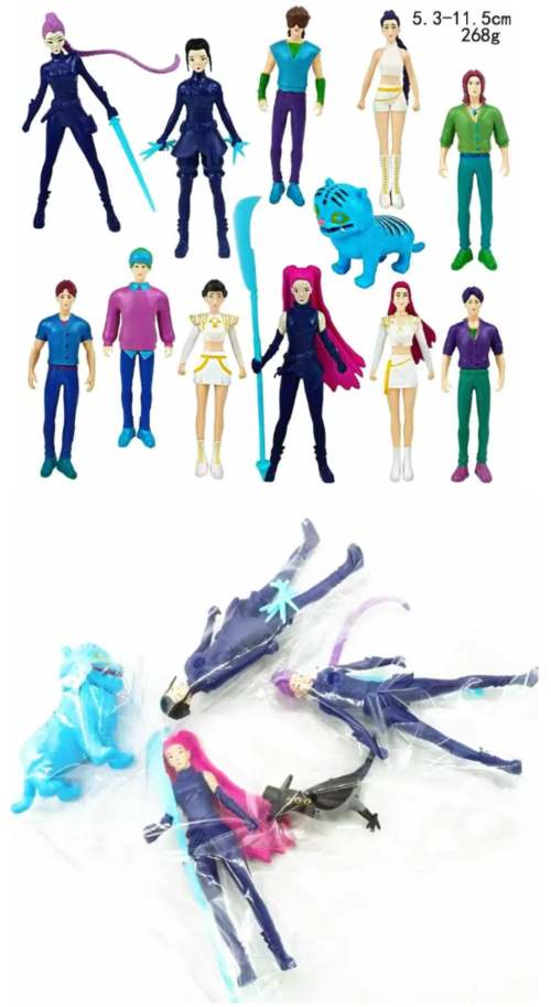 12件迷你公仔桌面改造开箱