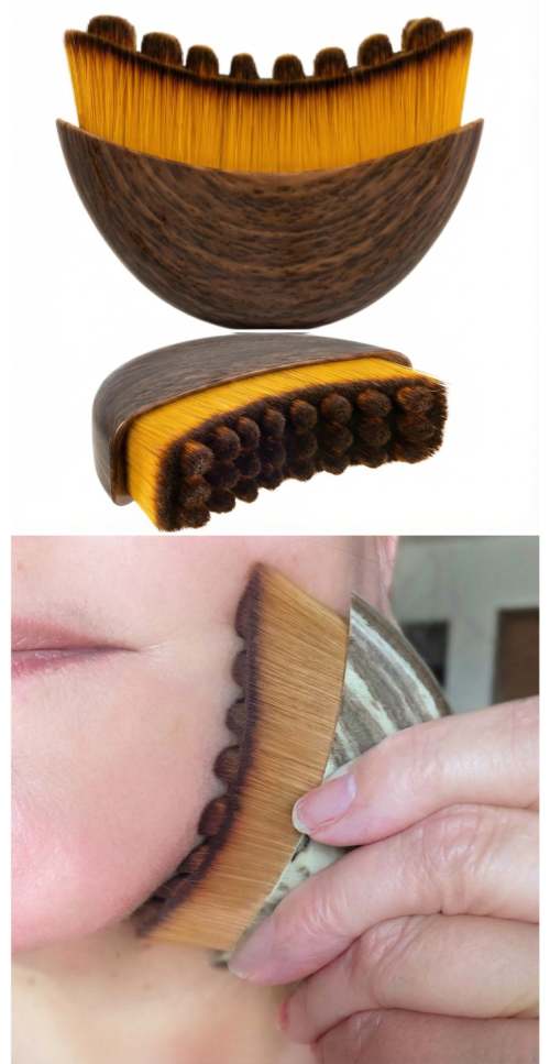 早晨消浮肿：面部淋巴排水刷示范