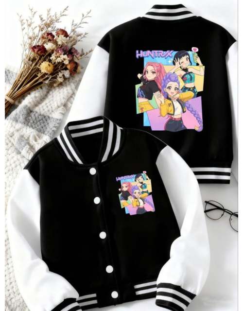 孩子不肯脱的卡通弹力外套