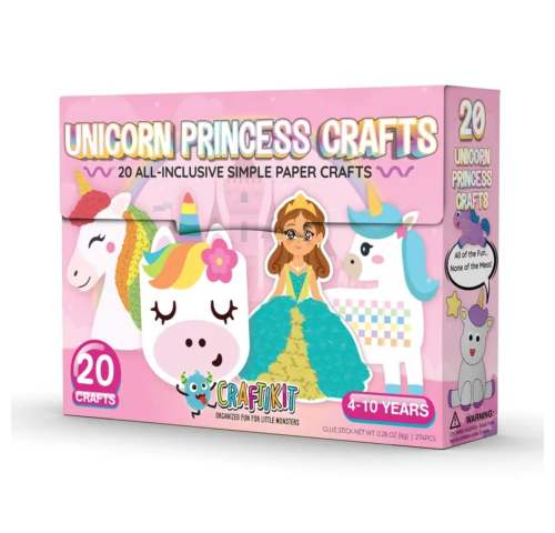 暖光手作独角兽工艺盒开箱展示