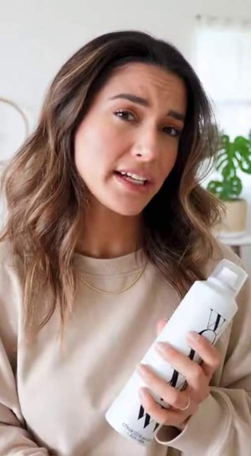 15秒自然风白瓶干洗发喷雾示范