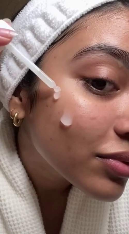 白米安瓶夜间去角质即刻亮肤实测