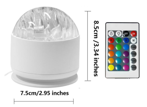 海洋波纹3D极光投影家居短片