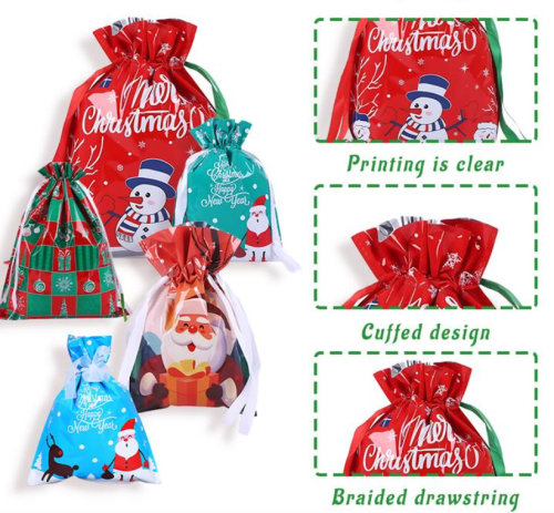 温馨家庭圣诞礼品包装套装展示